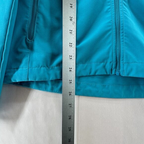 PATAGONIA Jacket Womens Size M Traverse Softshell Full Zip Lightweight Teal Blue - Picture 10 of 10